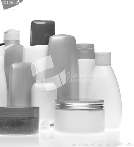 Image of cosmetic bottles