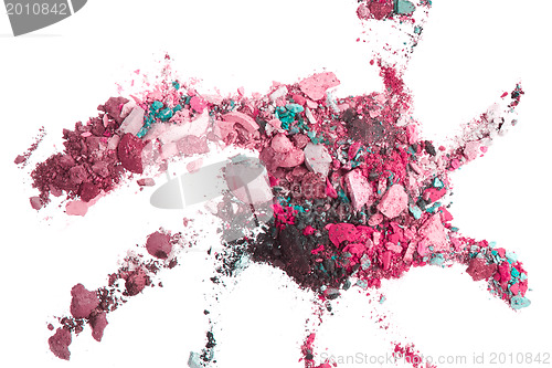 Image of crushed eyeshadows