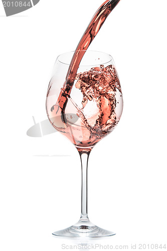 Image of rose wine