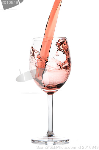 Image of rose wine