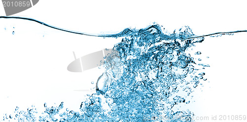 Image of bubbles in water