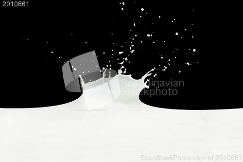 Image of milk splash