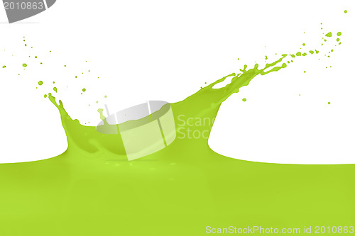 Image of splashing paint