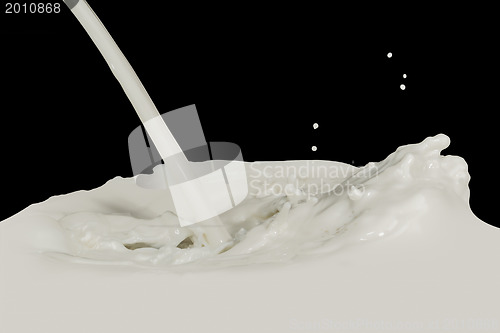 Image of milk splash