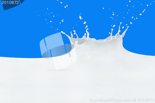 Image of milk splash