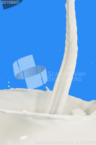 Image of milk splash