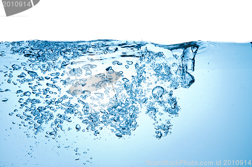 Image of bubbles in water