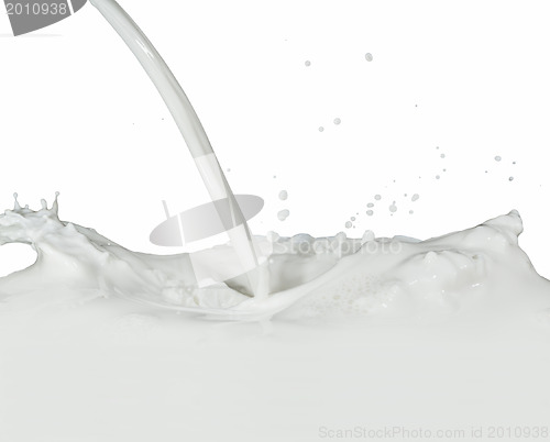 Image of milk splash