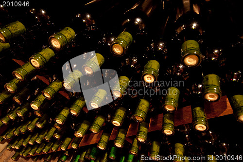 Image of wine bottles