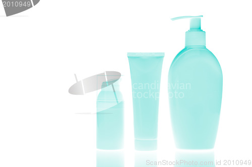 Image of cosmetic bottles