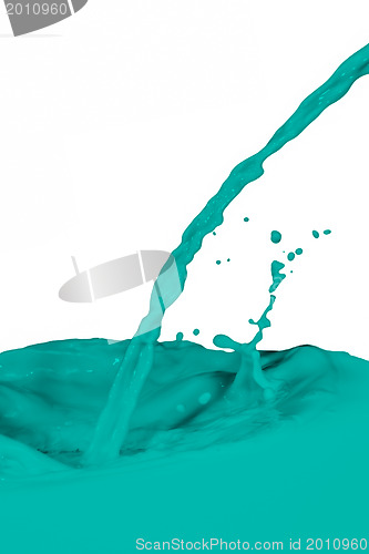 Image of splashing paint