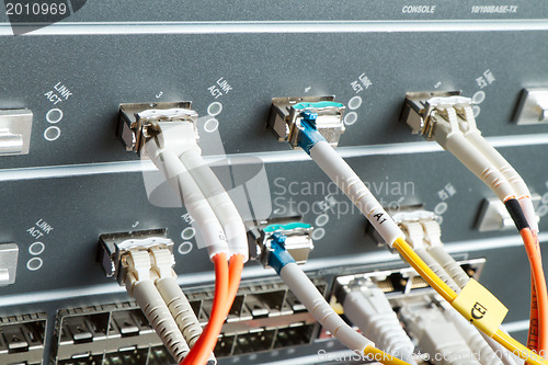 Image of network cables