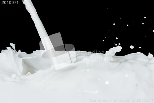 Image of milk splash