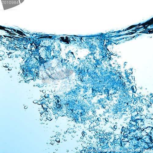 Image of bubbles in water