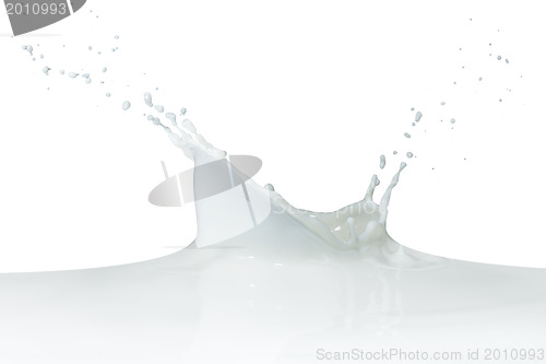 Image of milk splash