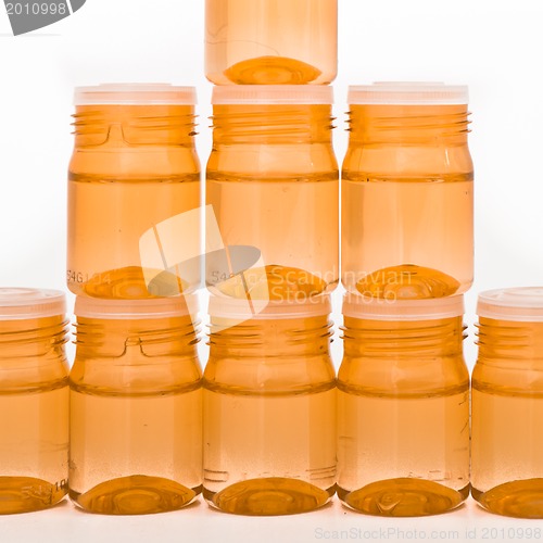 Image of cosmetic glass containers