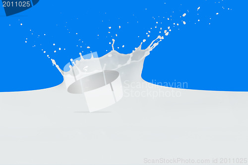 Image of milk splash