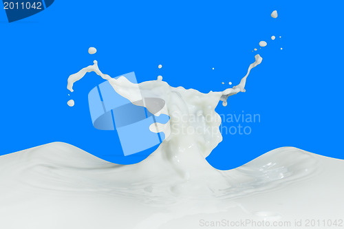 Image of milk splash