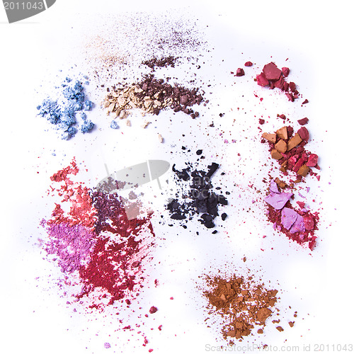 Image of crushed eyeshadow