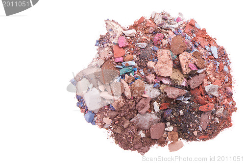 Image of crushed eyeshadows