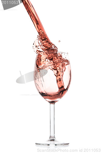 Image of rose wine