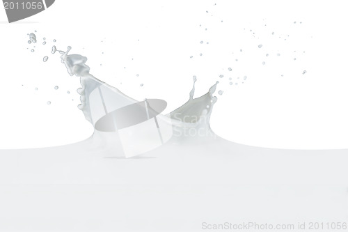 Image of milk splash