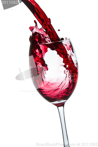 Image of red wine glass