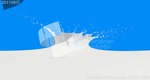 Image of milk splash