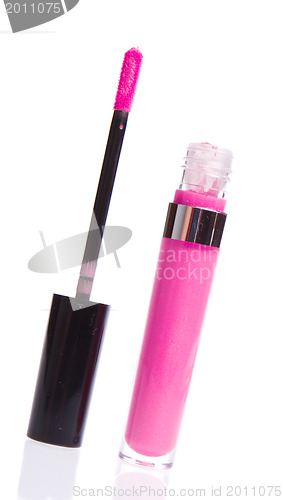 Image of lip gloss isolated