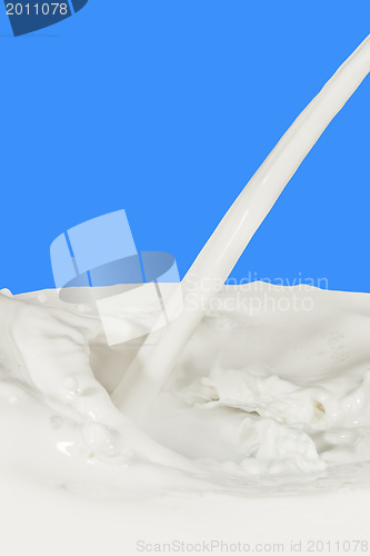 Image of milk splash