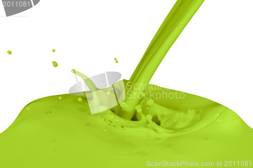 Image of splashing paint