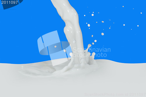 Image of milk splash