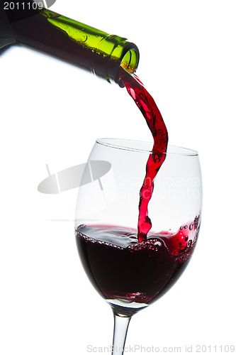 Image of red wine glass