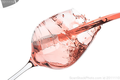 Image of rose wine