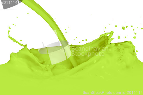 Image of splashing paint