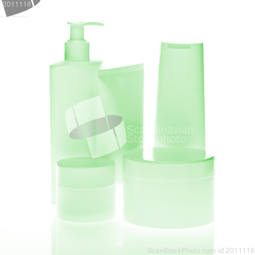 Image of cosmetic bottles