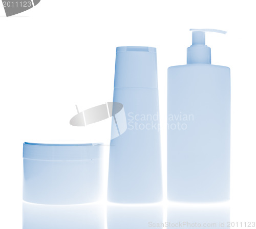 Image of cosmetic bottles