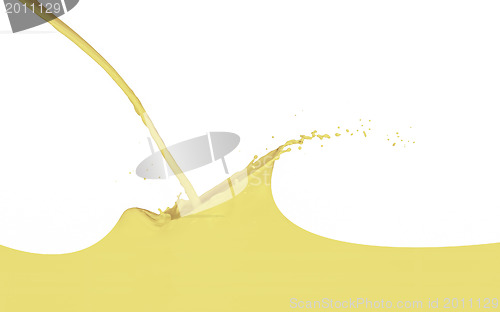Image of splashing milk