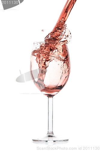 Image of rose wine