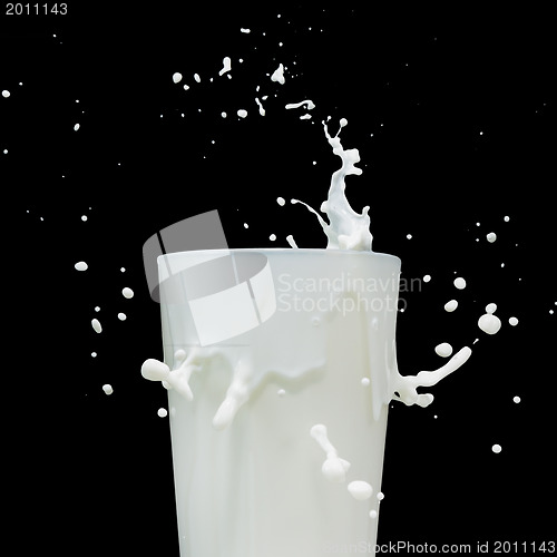 Image of milk splash