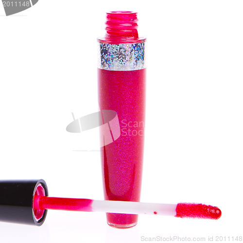 Image of lip gloss isolated