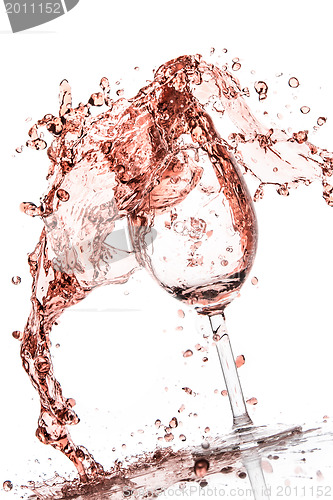 Image of rose wine