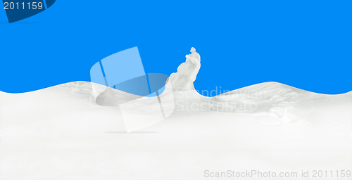 Image of milk splash