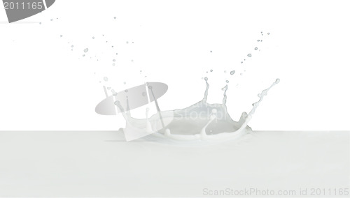 Image of milk splash