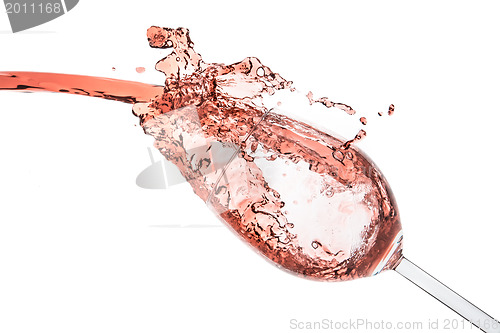 Image of rose wine
