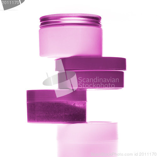 Image of cosmetic bottles