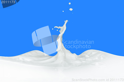 Image of milk splash