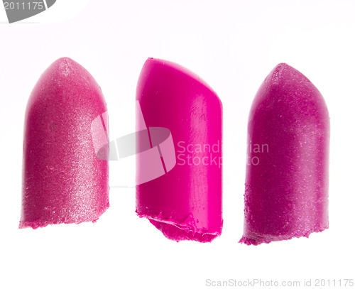 Image of scraps of lipstick