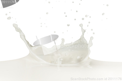 Image of milk splash