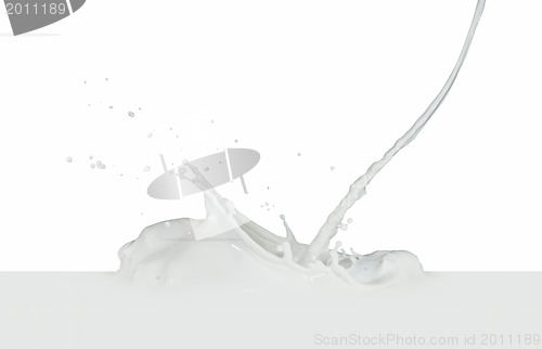 Image of milk splash